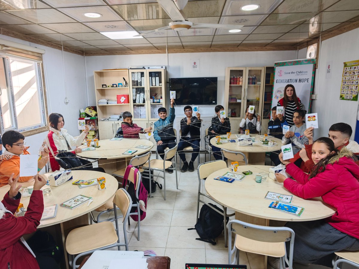 Save the Children International Iraq tweet media