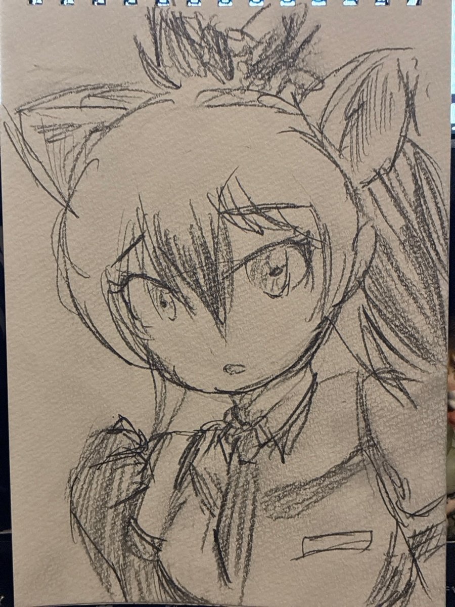 30年程前に描かれたスケブ　わいのポンチ絵付き 30年程前に描かれたスケブ わいのポンチ絵付き - メルカリ