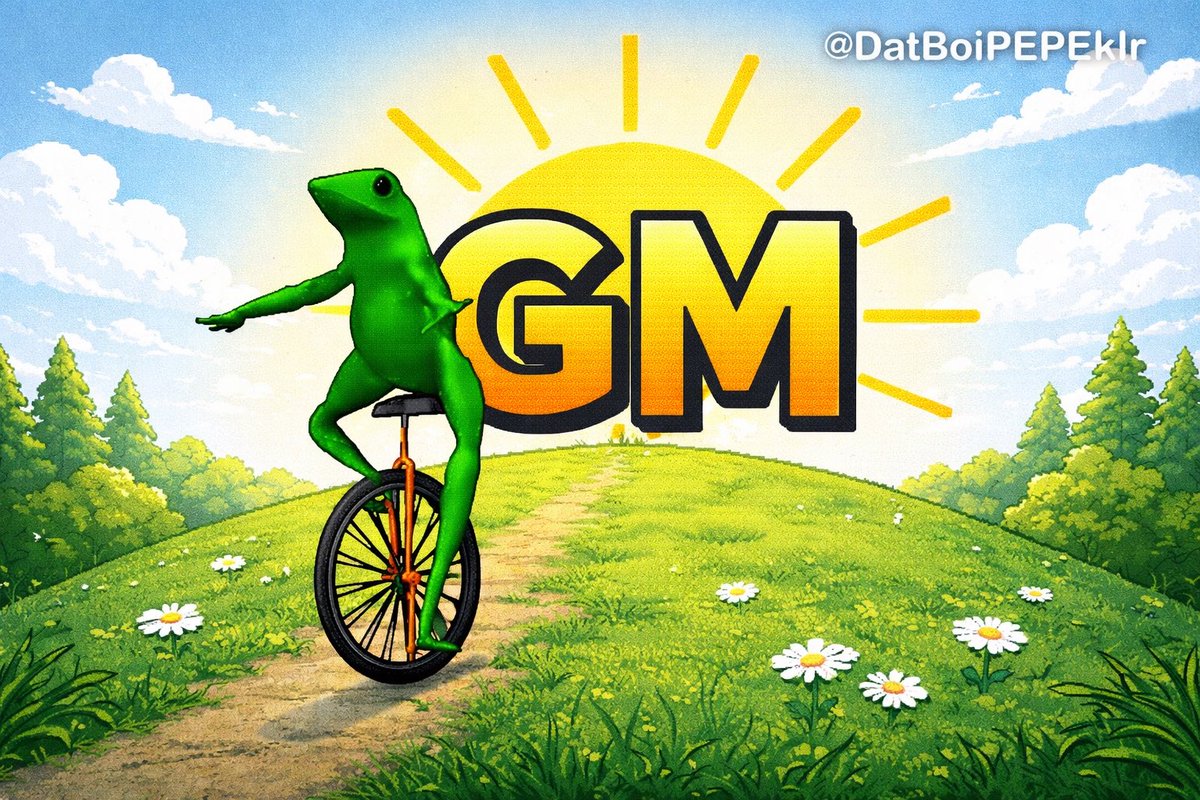 GroweingUp's tweet image. GM to all Dem Bois $DATBOI