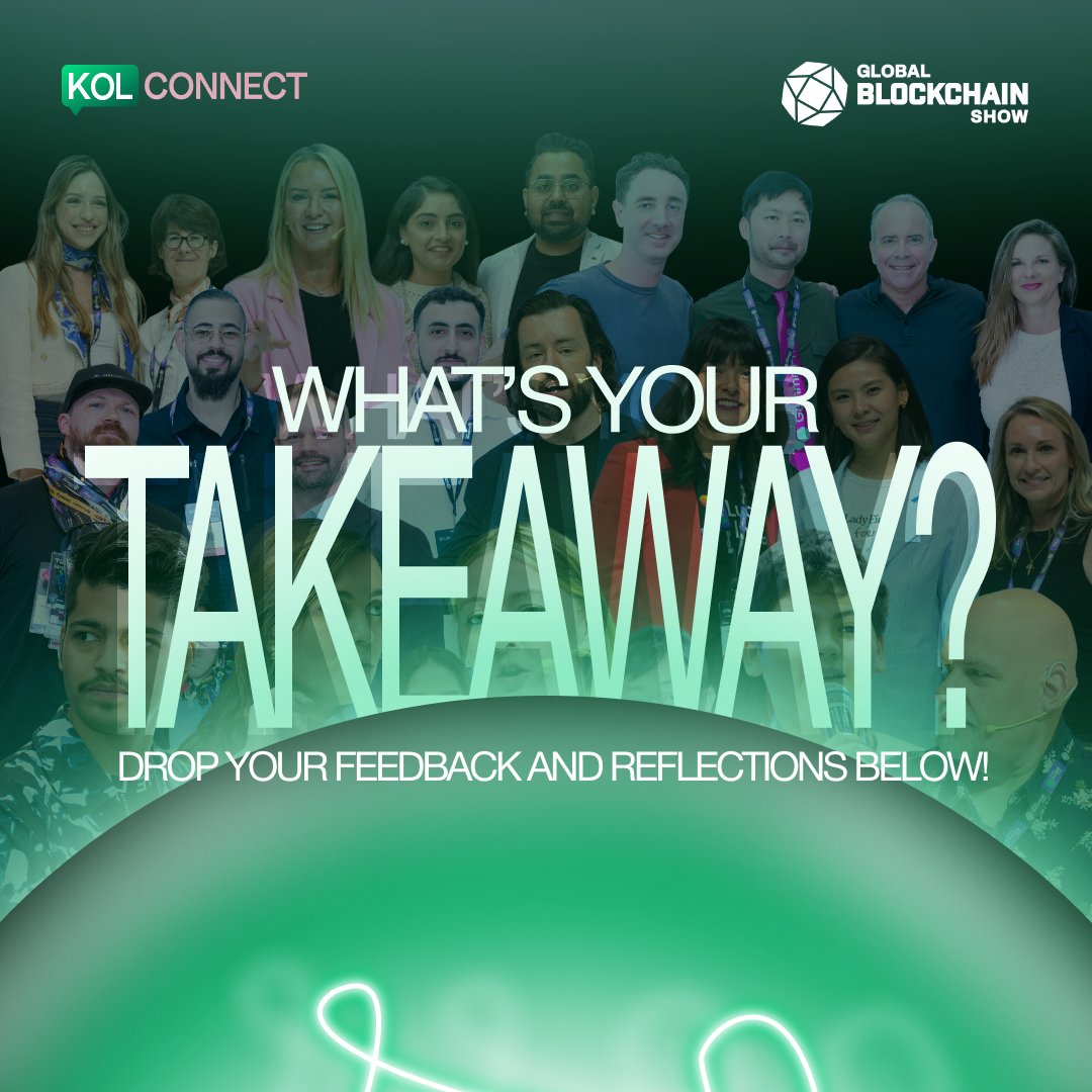 How was your experience? 🙌

We’d love to hear your feedback on Kol Connect, the official side event of #GlobalBlockchainShowWeek.

Your insights help us create even better gatherings!

Thank you for joining us!

#GBS2025 #VAPGroup #AbuDhabi