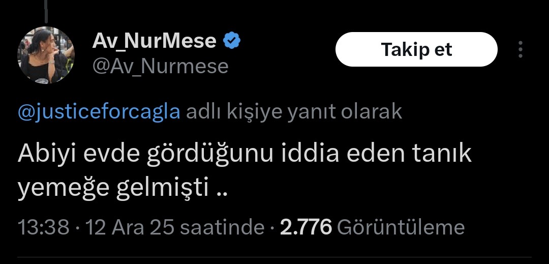 Bugüne kadar benim verdiğim bilgiler hafta sonu İlker in evde olduğu ve PC başında olduğuydu. Tanık hakkında BİR TANE BİLGİ YOK. Buradan aile kim olduğunu anlamamıştı. Anlayamazdı biliyordum. Arkadaş, komşu, akraba vb. herkes olabilirdi. Ben eğer tanığın anlaşılabileceği bir