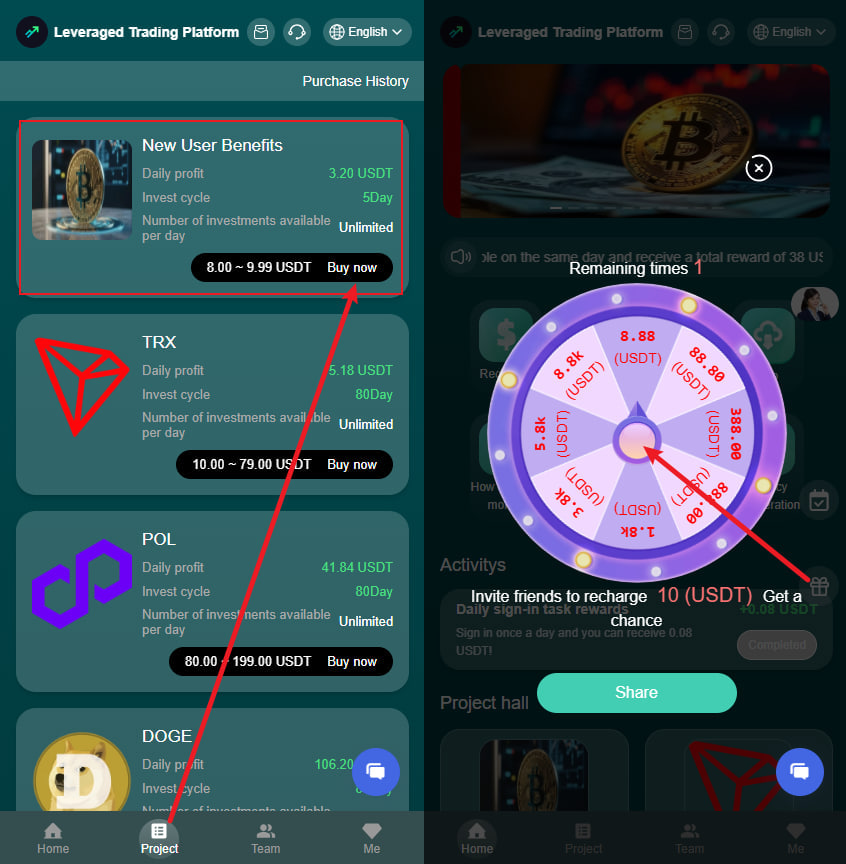 Safetycert99870's tweet photo. 🔥【Limited-Time 80-Day High-Yield Plan｜Team Commission Up to 20%】🔥
🎁New User Benefits🎁
1. New users receive 8 USDT for free, for investment and to learn more !
2. New users receive one free chance to win a prize of up to 8888 USDT https://t.co/k09LBtlKyA
