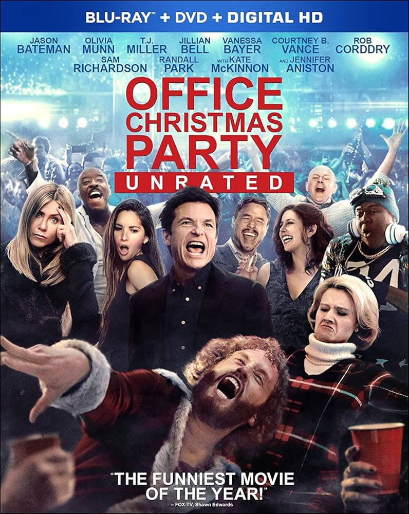 silverlock's tweet image. Lastnight my Christmas movie was a comedy called Office Christmas Party.  I had the Unrated version (I have no idea the difference).  I actually had some laughs from the movie.