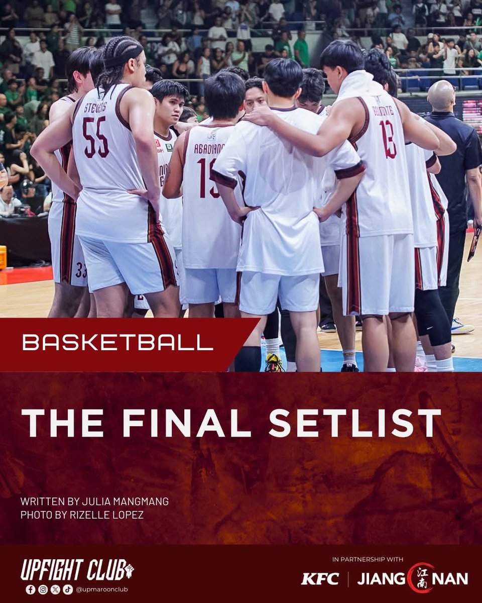 “Like the band they’re named after, the story of UP’s Maroon 5 was not meant to be a one-hit wonder.”

READ MORE HERE: upfight.club/up-fighting-ma…

#UPFight❤️💚✊🏻 
#UAAPSeason88