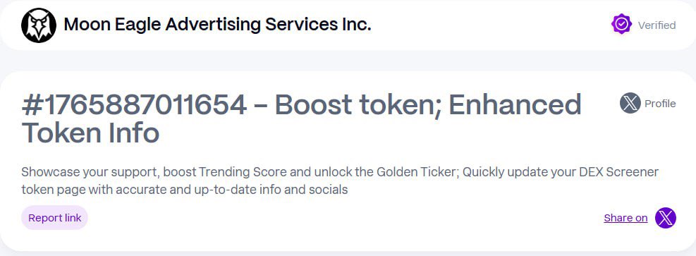 pippinwif's tweet photo. DEXSTOOLS PAID WITH BOOST ✅🚀

https://t.co/os34MWMAv5 https://t.co/r3mSXBBdF4
