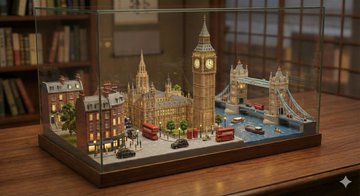 Cities → Miniature Worlds

Gemini Nano Banana Pro Prompt:

A miniature diorama of [CITY], condensed 