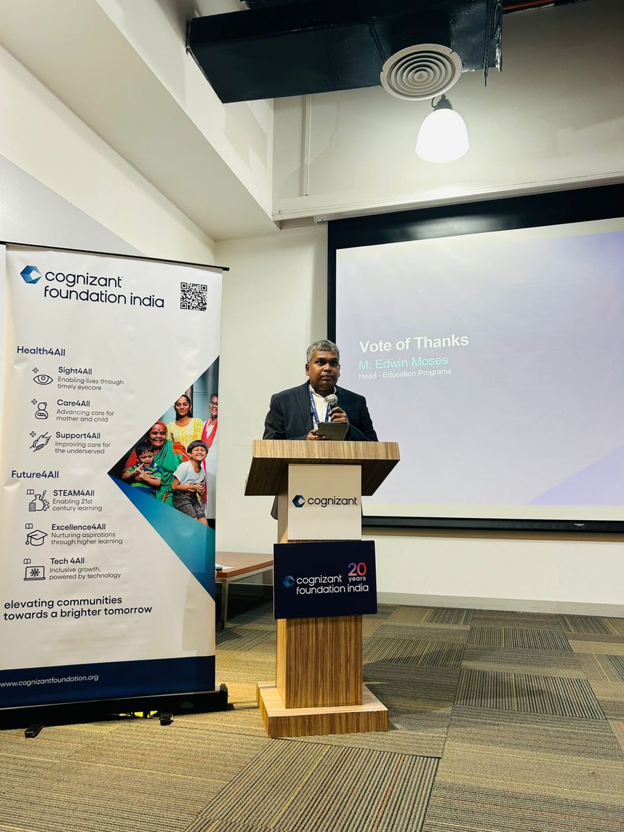Cognizant Foundation India tweet media