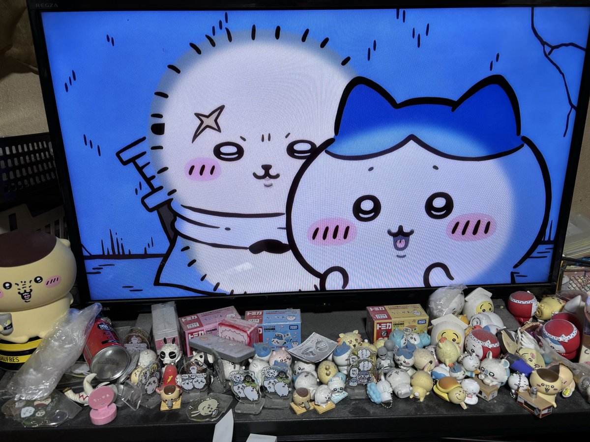 何と！ちいかわはハチワレを上回る90位になりました✨お互いの結果に