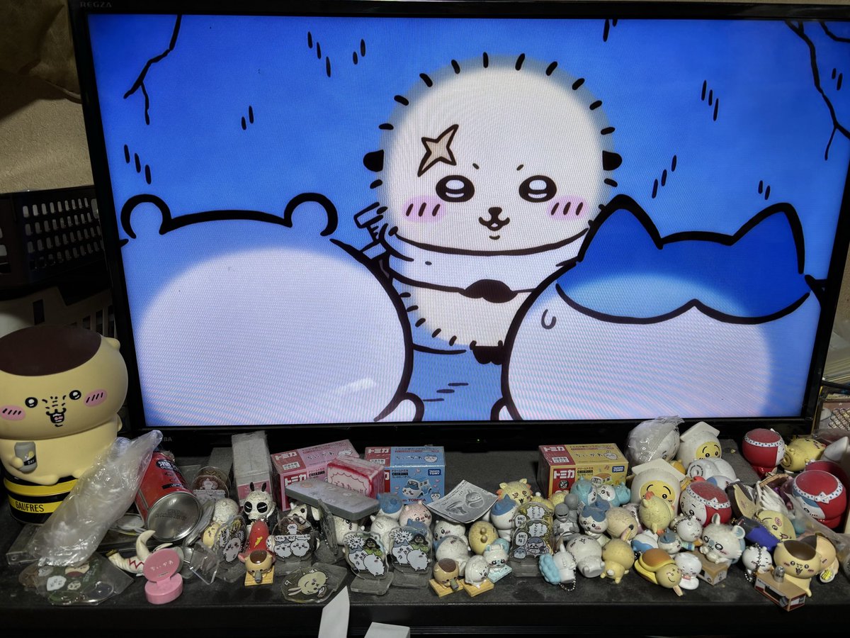 何と！ちいかわはハチワレを上回る90位になりました✨お互いの結果に