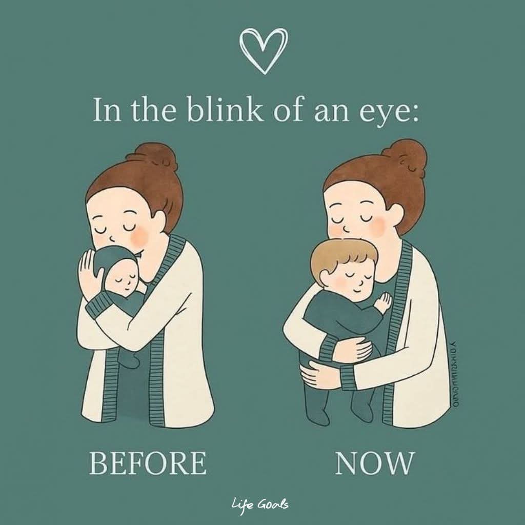 In the blink of an eye ☺