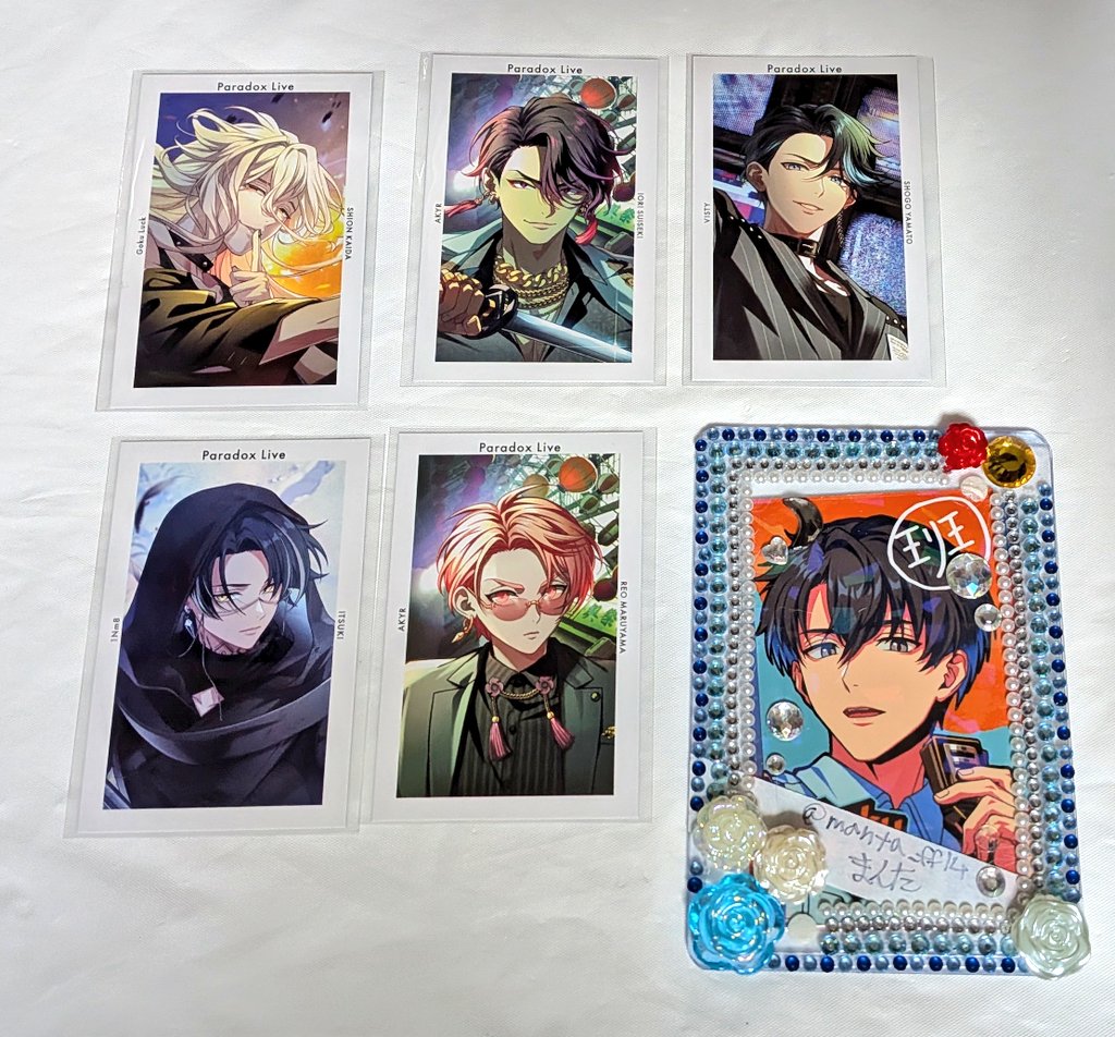 交換 パラライ Paradox Live 6周年 ポップアップ 購入特典 特典クリア