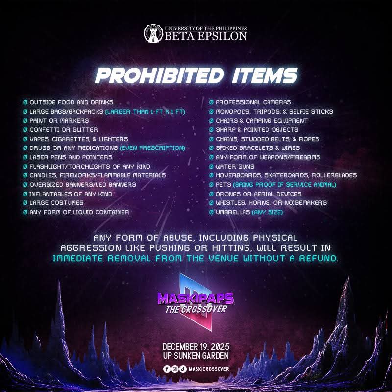 JerichoAlipio's tweet photo. MASKIPAPS2025
‼️To get your 𝗗𝗜𝗦𝗖𝗢𝗨𝗡𝗧‼️
1️⃣ Just go to https://t.co/HxDahkoK3Y
2️⃣ Select your ticket and quantity
3️⃣ Add to order and checkout
4️⃣ Type MASKI25SHANNEN to your voucher code and apply
5️⃣ Complete your details and Pay
Secure your tickets now! 🫶🏻 https://t.co/Ycja707IXV