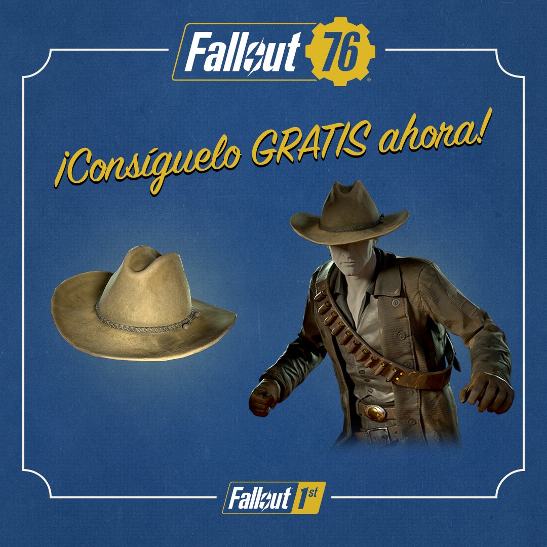bethesda_ESP's tweet image. 📢 En caso de que os lo perdierais el año pasado... ¡El Mono del Refugio 33 y el sombrero y gabardina de la Costa Oeste (Fallout 1st) están disponibles para reclamar gratis en la Tienda Atómica! 🎁 

#Fallout76 ☢️