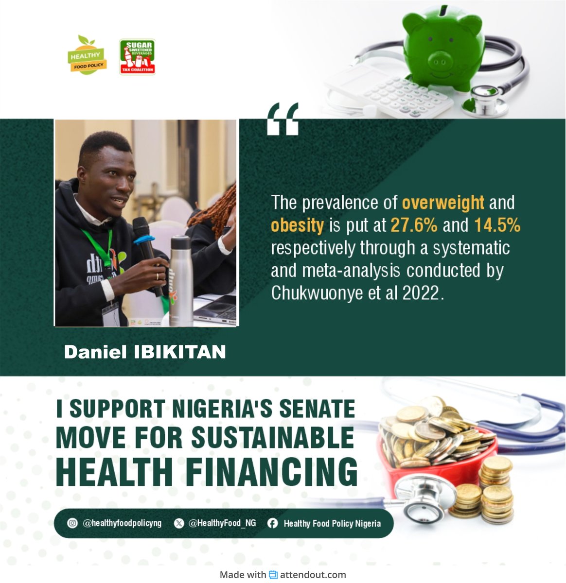 Sugar-sweetened beverages may give you some form of temporary pleasure, but the pain associated with the ill health they will cause will be overwhelming.

I support the #SSBTax because the #SSBTaxSaves  !