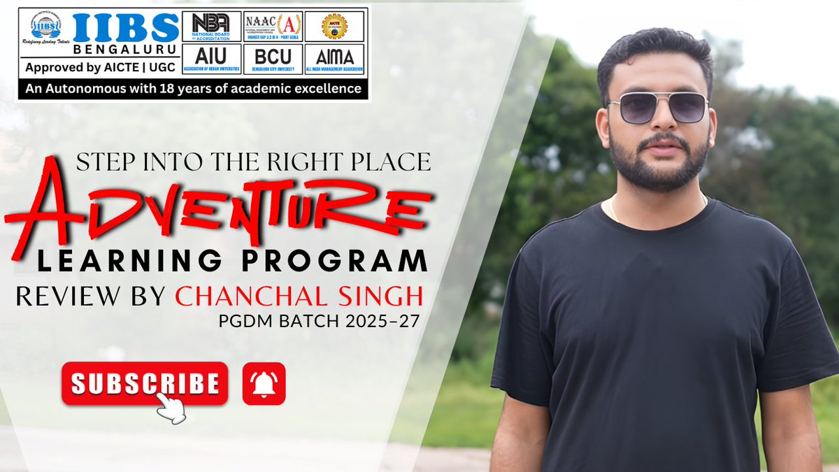 iibsonline's tweet image. Step into the Right Place | Adventure Learning Program |  Review by Chanchal Singh youtu.be/rmafKcDbsvM
 
#StudentJourney #MBA #PGDM #IIBSBangalore #StudentLife #Teamwork #LearningExperience #varanasi #adventurelearning #travel #studentlife