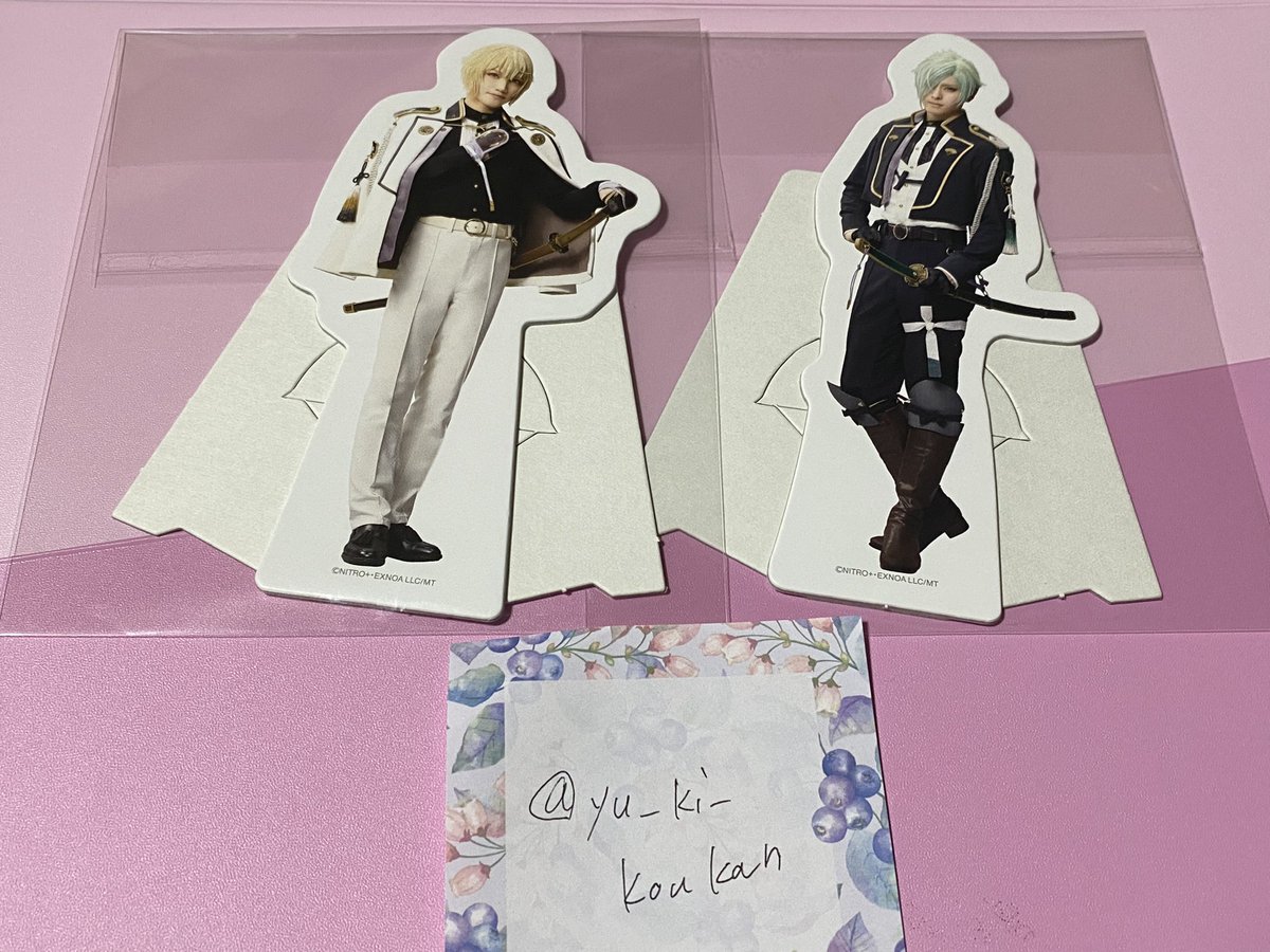 刀ミュ コラボ 東京ドーム アトラクションズ 特典 紙製スタンド 後家兼光 刀ミュ コラボ 東京ドーム アトラクションズ 特典 紙製スタンド 後家