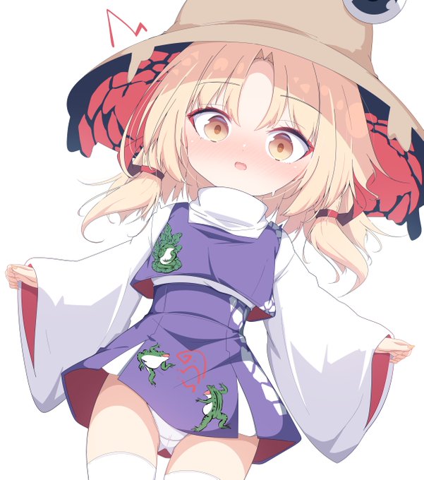 ちょ～っとパンツ見せてね諏訪子ちゃん