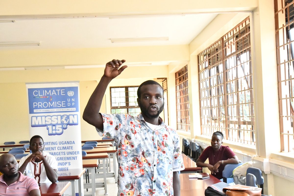 ogeneddy's tweet photo. There is information out there on climate and biodiversity. As young people we need to take action. Thanks to @UNDPUganda for facilitating knowledge sharing on this. https://t.co/I76ziCPguk