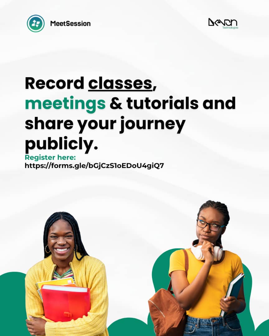 Students, 2026 is your year to step up!
Become a MeetSession Campus Ambassador and help your campus learn smarter.

Record classes. Share knowledge. Build your influence.

👉 Apply now through this link:forms.gle/bGjCzS1oEDoU4g…