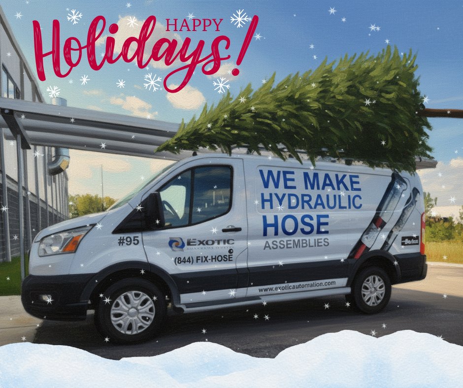 From all of us at Exotic, we wish you joy, peace and happiness during this Holiday season and throughout the new year! Please note, Exotic will be closed on Wednesday, December 24th, Thursday, December 25th and Thursday, January 1st. Happy Holidays &amp; Happy New Year!