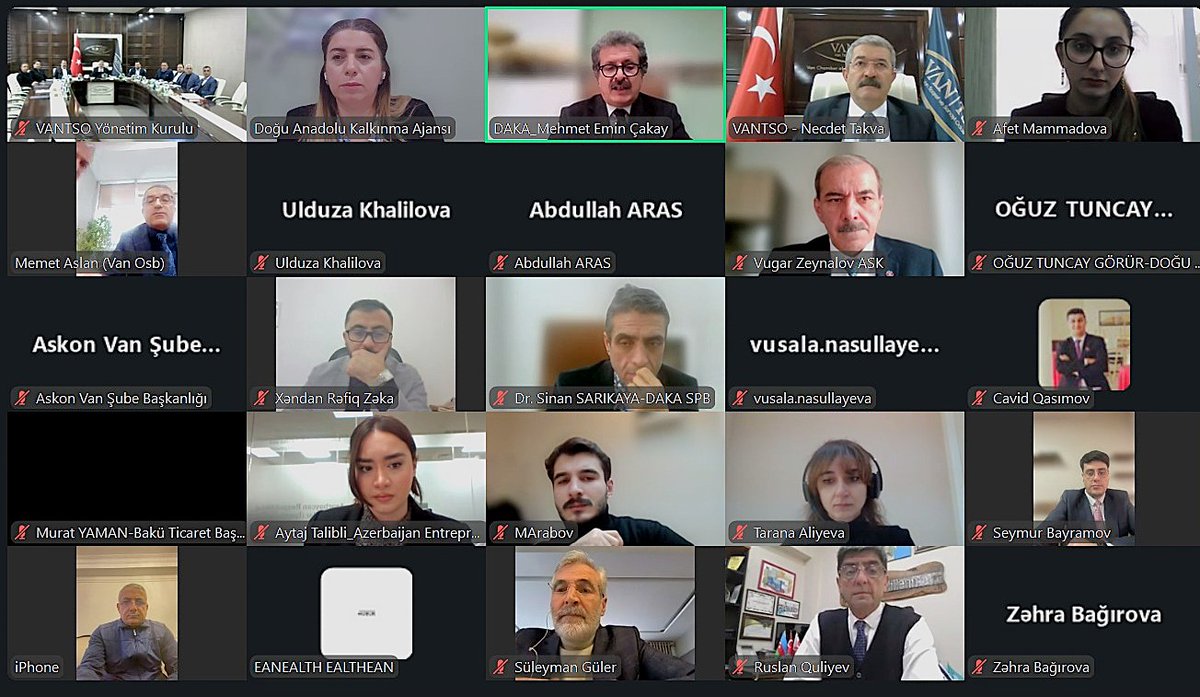 Azerbeycanlı İş İnsanları Toplantısı’ yapıldı
Van Ticaret ve Sanayi Odası (Van TSO) ile Doğu Anadolu Kalkınma Ajansı (DAKA) işbirliğinde; “Azerbeycanlı İş İnsanları Toplantısı” düzenlendi. urartuhaber.com/azerbeycanli-i… <a href="/vantsokurumsal/">Van Ticaret ve Sanayi Odası</a>