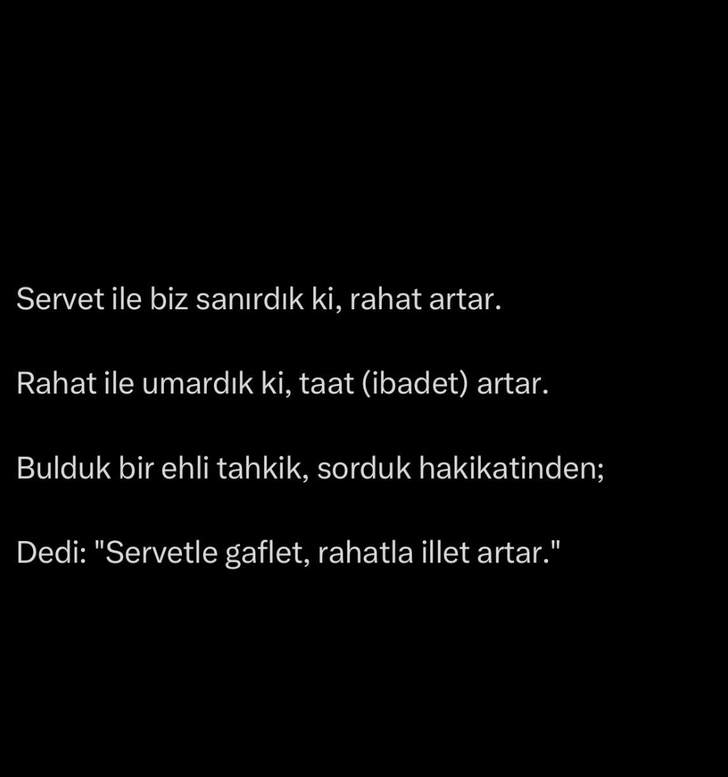 Hayat, plan ve icraattır. Ama gerçeği imtihandır.