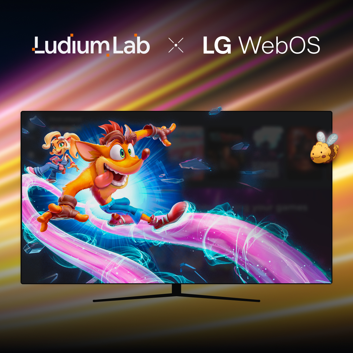 ludiumlab's tweet photo. We're delighted to announce the #development of the native application for #WebOS and #LG Smart TVs for @sorastream and all the cloud #gaming solutions we manage worldwide.

Contact us:
🌐 https://t.co/5zxDyERq36
📩 info@ludiumlab.com https://t.co/cVxxcP9gGg