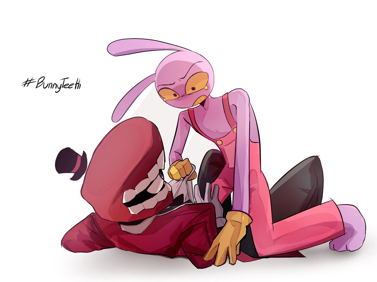 🦷🐰
#Bunnyteeth #tadc