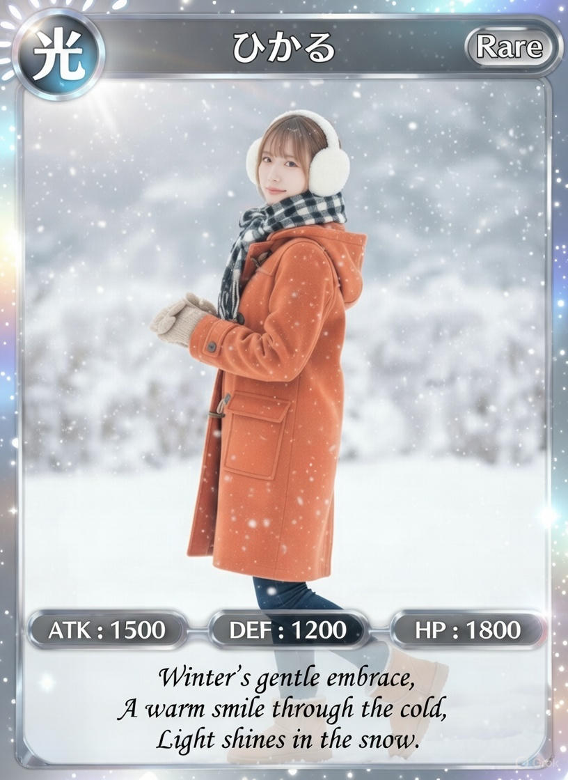 タレントカード ポートレートスタイル model:にゃんこ ☆ ‪#ポート‬