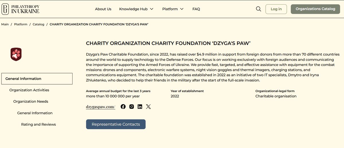 Do you know that Dzyga's Paw is included in the list of credible charity organizations on the Philanthropy in Ukraine platform?

This platform was created to build an ecosystem of philanthropy where trust exists both within the nonprofit sector and between charities and donors.