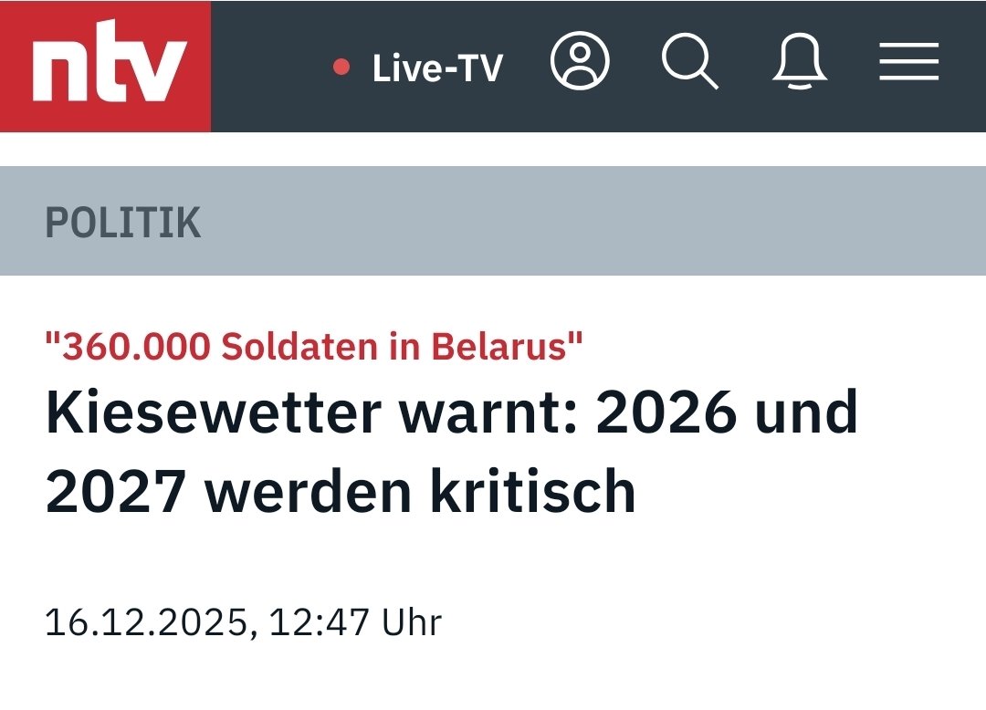 #Kiesewetter warnt also.
So wie #Lauterbach immer gewarnt hat. 
Was haben wir gelernt:
Wenn Lobbyisten hetzen und warnen, ist es wohl eine Lüge.