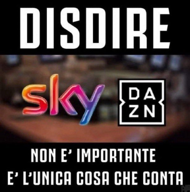 porcopoli's tweet photo. @JCTweet_ @DAZN_IT @LucaMarelli72 No, bisogna #DISDIRE
#disdettaafflittiva #disdettaskydazn
#SerieA #ndragheta & #camorra https://t.co/YWieinLcPh