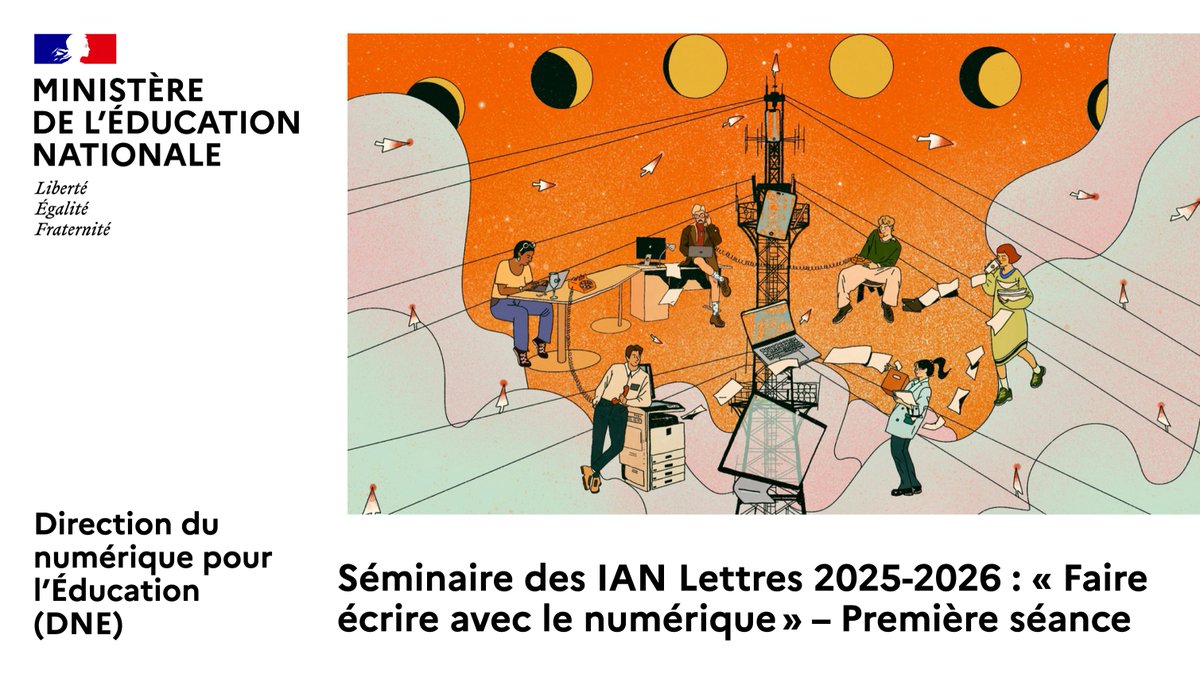 Enseigner les Lettres avec le numérique tweet media