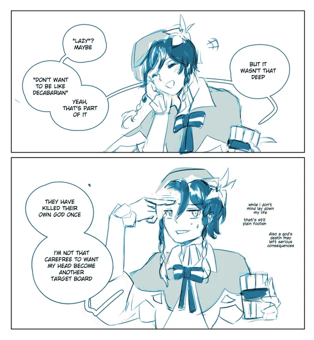 my delullu is reallll [my old art] 