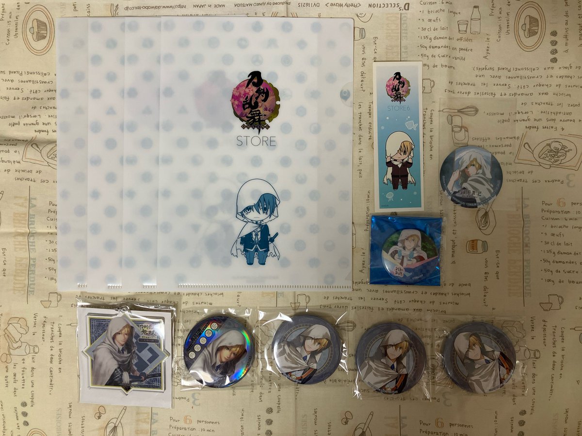 譲渡】刀剣乱舞 花丸 無双 アフタヌーンティー 缶バッジ アクキー 譲