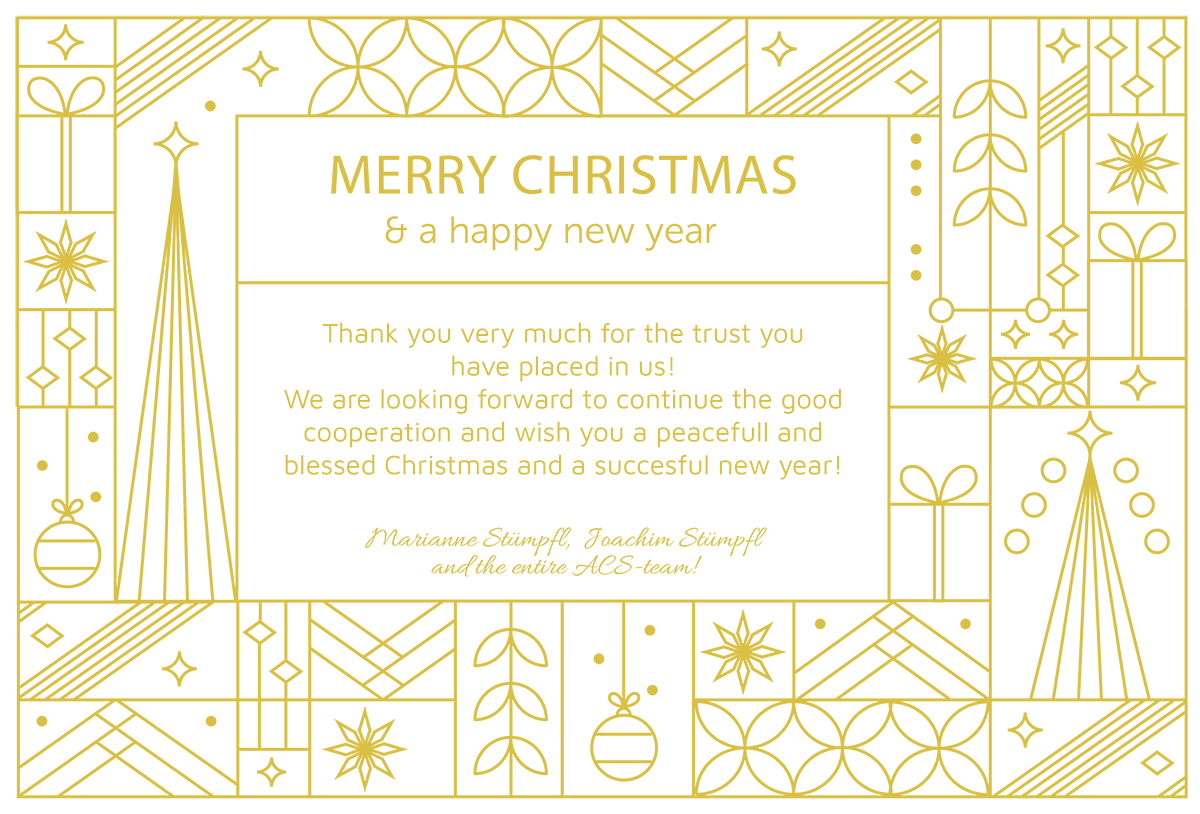 ACS_Control_Sys's tweet photo. The end of the year is approaching and we would like to thank all our customers and business partners for their successful and trusting cooperation! Merry Christmas and all the best for 2026! https://t.co/LL6NzD91v7