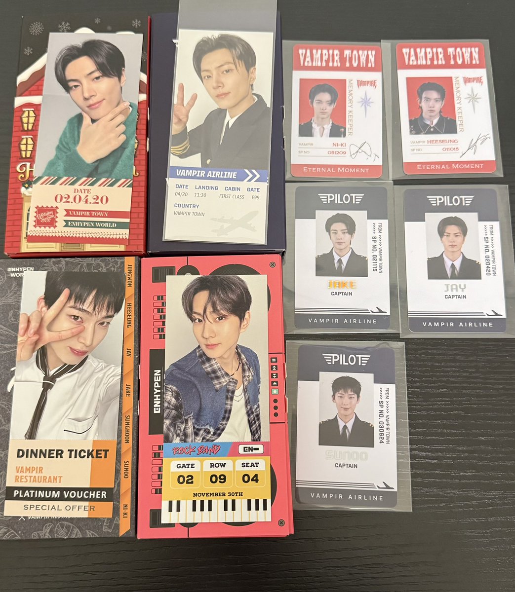 ENHYPENWORLD ENHYPEN 【譲】ジョンウォン ジェイ ジェイク ソヌ ニキ