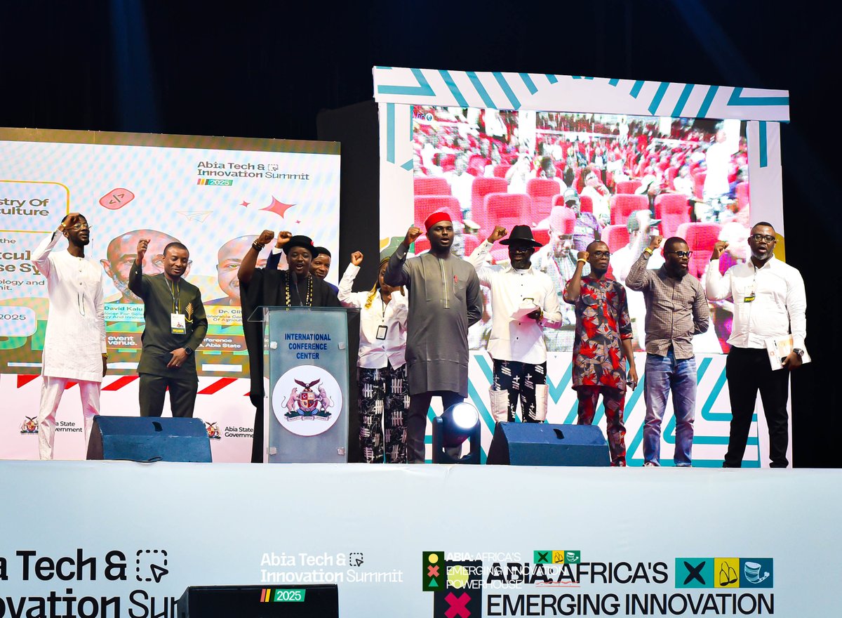 PINDFoundation's tweet photo. PIND Foundation participated in the Abia State Technology & Innovation Summit, where our Advocacy Manager, Chuks Ofulue, spoke on how international partnerships can position Abia as Africaโs emerging innovation powerhouse.
Learn more: https://t.co/U0SQNHFGPn
#PINDFoundation
#AbiaTechSummit
#Innovation
#Partnerships