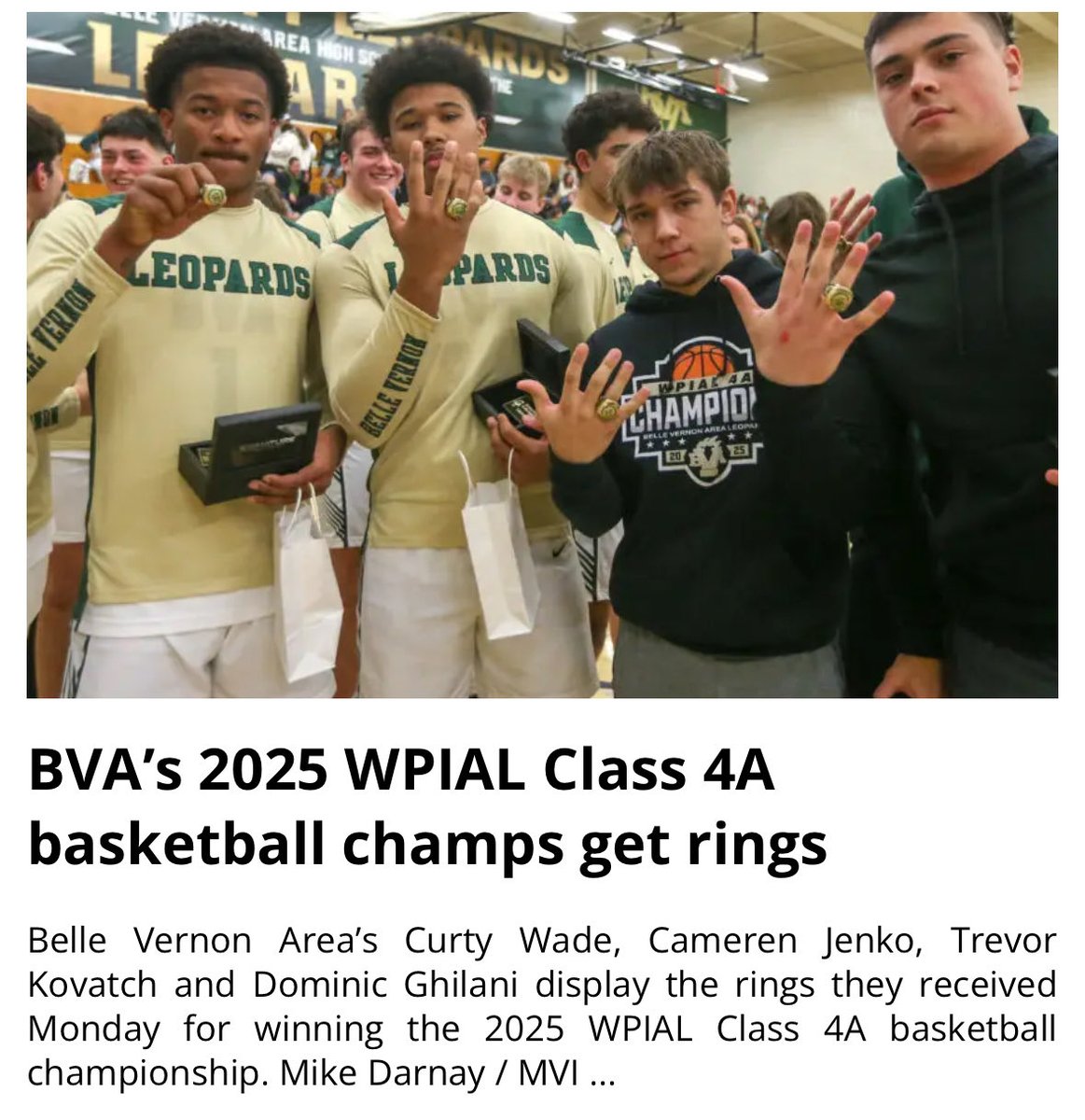 Belle Vernon Boys Basketball tweet media