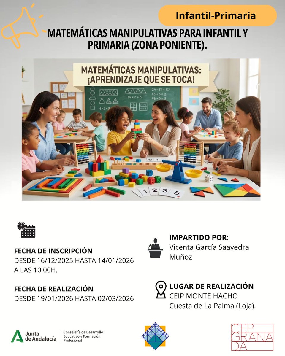 Abierto plazo de inscripción.