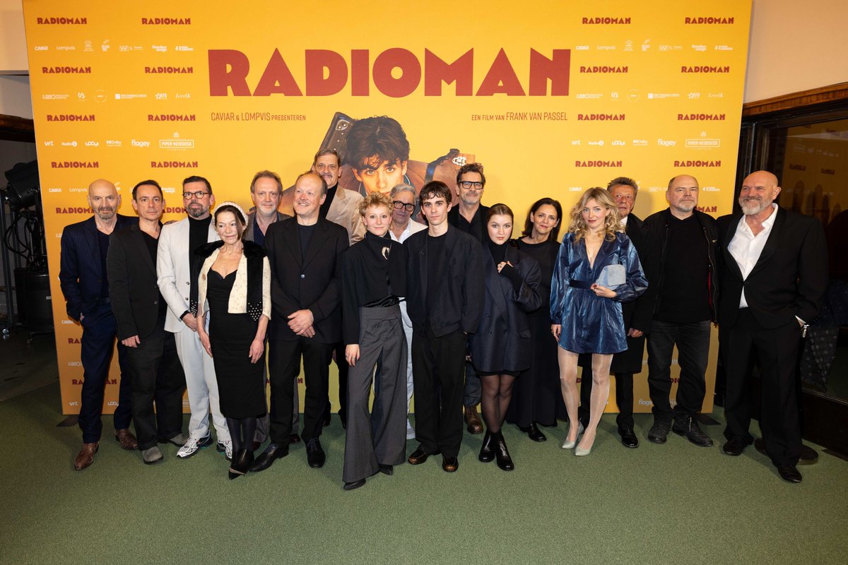 Galapremière van RADIOMAN in het iconische Flageygebouw =>>  tellmemore.media/galapremiere-v… ... <a href="/Kinepolis/">Kinepolis België</a>  <a href="/DayOneMPM/">Day One MPM</a>  #moviez #tmm_media #tvidwebtv