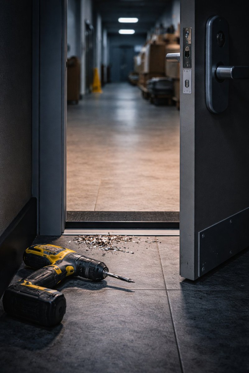 DynamicReact's tweet image. When locks resist drilling, attackers lose speed and stealth. Hardened cylinders turn brute force into noise, time, and risk — often enough to stop the breach.
#forcedaccess #securitytips #dynamicreactions