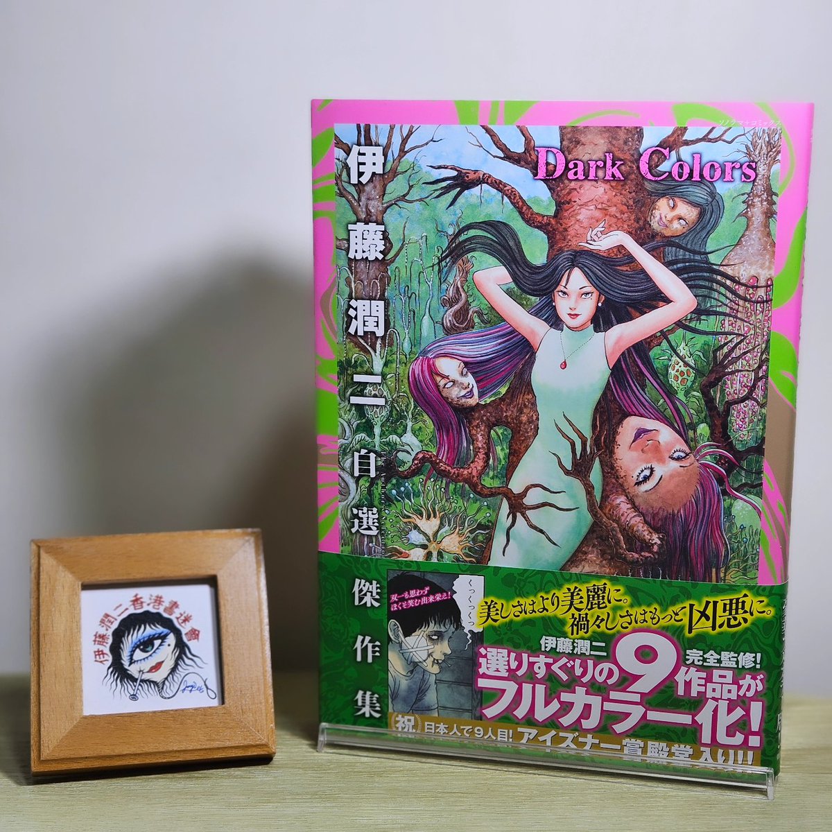 伊藤潤二自選傑作集 Dark Colors』を購入しました。モノクロとはまた