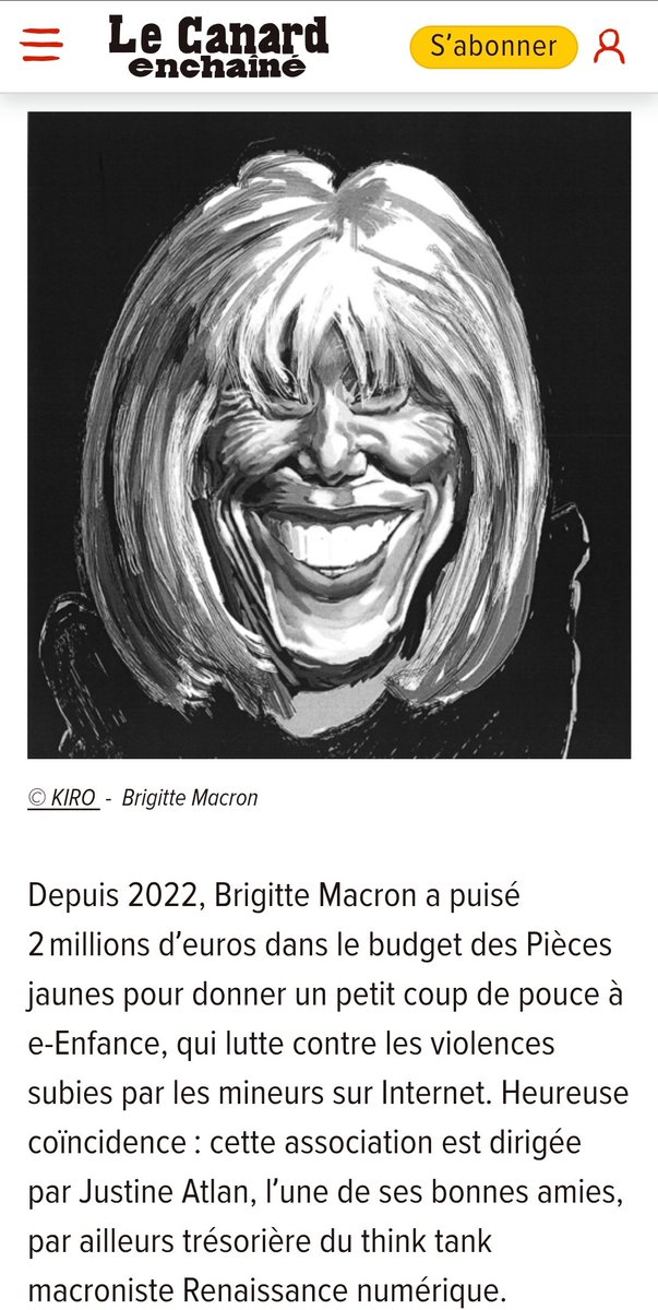 MagLiber3's tweet photo. Bravo Vincent 😉👏👏
Comme ça, c'est fait
Le scandale des pièces jaunes est
EXPOSÉ sur cnews !
Ps. Bravo au dessinateur du Canard Enchaîné....très masculin ce dessin 🤣🤣
#JMTROGNEUX
#BrigitteMacron https://t.co/msSikK1teI