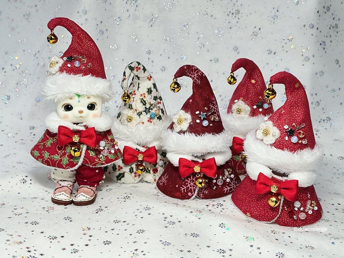 일단 5세트
#요정모자 #요정망토
#요정고깔모