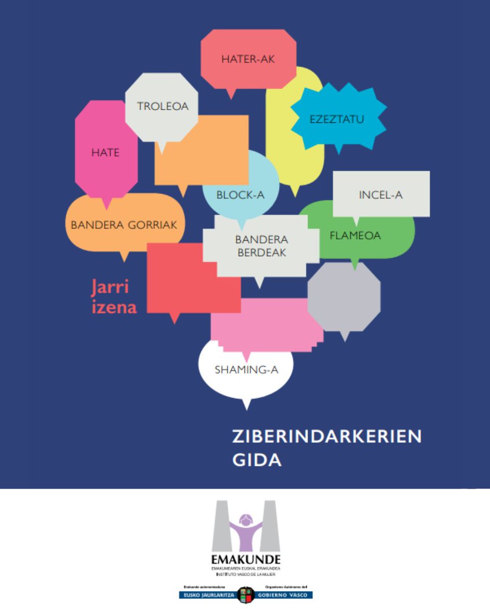 Hemos editado una guía para ayudar a reconocer ciberviolencias machistas en el entorno online. Está dirigida a jóvenes con el objetivo de crear un Internet más sano y seguro: loom.ly/X9KbRp0