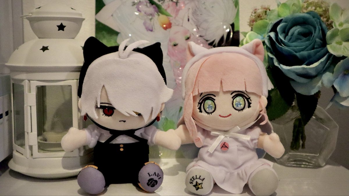 数量限定生産】「花秘める君のメテオール」ラビ＆ステラぬいぐるみ