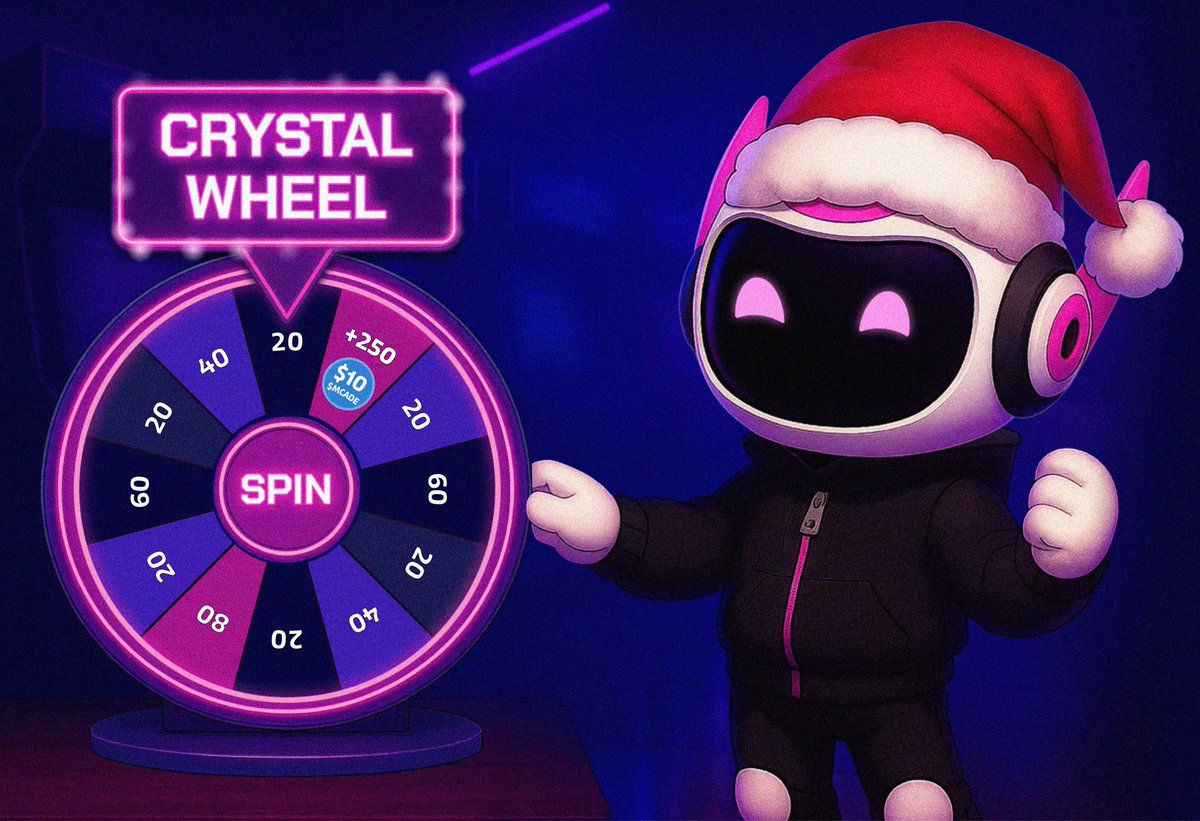 Dropzone Christmas Special Event 👀🎄

It wouldn’t be the holidays without a few festive treats.

Spin the daily wheel, and until the New Year, every time you hit 250 Crystals you’ll bag yourself a bonus $10 in $MCADE!

‘Tis the season to spin: dropzone.metacade.co