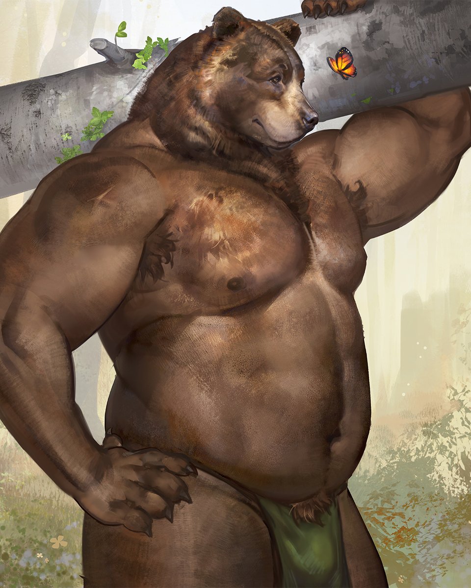Ulvin_art's tweet image. Thank you so much for all the love 🫶! Here's the full version, process and noodity on the P-site 🐻♥️!
