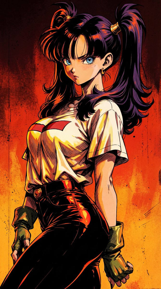 Sharp eyes. Strong will. Videl. ♥️